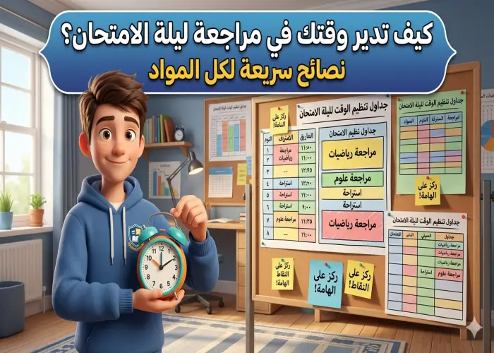 مراجعه ليله الامتحان انجليزي